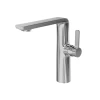 DAX Single Handle Bathroom Vessel Sink Faucet, Brass Body, Chrome Finish, Spout Height 8-3/4 Inches (DAX-8226A-CR)