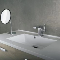 DAX Single Handle Bathroom Faucet, Brass Body, Chrome Finish, 3-15/16 X 4-1/8 Inches (DAX-8227) -Bathroom Shop DAX 8227 02