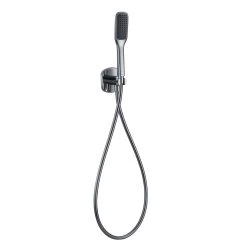 DAX Hand Shower Set, Wall Mount With Hose And Valve, Brass Body, Chrome Finish (DAX-8812-BN)