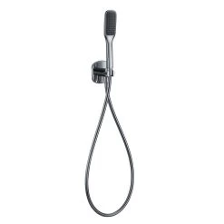 DAX Hand Shower Set, Wall Mount With Hose And Valve, Brass Body, Chrome Finish (DAX-8812-CR)