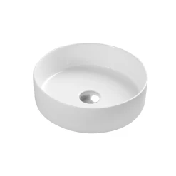 DAX Ceramic Round Bathroom Vessel Basin - (14" Diameter) (DAX-CL1277) -Bathroom Shop DAX CL1277 WM web
