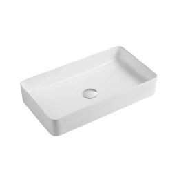 DAX Ceramic Rectangle Bathroom Vessel Basin- (24" X 13.5")(DAX-CL1320) -Bathroom Shop DAX CL1320 WM web