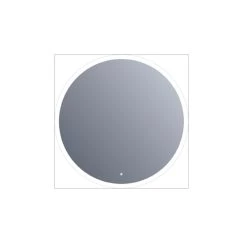 24" LED Round Mirror With 30mm Width Frosted. Touch Sensor (DAXDL73-6060)