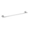 DAX Valencia Single Towel Bar, Wall Mount, Brass Body, Brushed Nickel Finish, 24-3/16 Inches (DAX-GDC120165-BN)