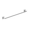 DAX Milano Single Towel Bar, Wall Mount, Brass Body, Chrome Finish, 24 Inches (DAX-GDC160165-CR)
