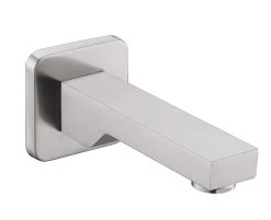 DAX Hot Tub Spout, Wall Mount, Cooper Alloy, Brushed Nickel Finish, 2-3/4 X 2-3/4 X 5-15/16 Inches (DAX-Z2252-BN)
