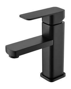 DAX Single Handle Bathroom Faucet - Matte Black Finish (DAX-6941A-BL)