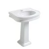 Isabella China Large Traditional Pedestal Sink