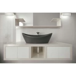 Luna Aquatex Oval Vessel Bathroom Sink