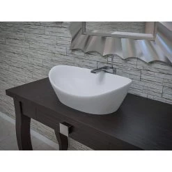 Luna Aquatex Oval Vessel Lavatory Sink