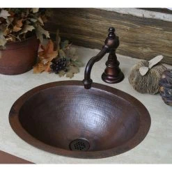 Classic Collection 17 Inch Bath Sink - Antique