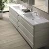 Valenzuela Barcelona Double Vanity Cabinet 6 Drawers 48 Inches Cloud