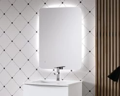 DAX Cali LED Light Flat Mirror System24 Inches Wide (DAX-120-CALI0224) -Bathroom Shop Verona60x80 2