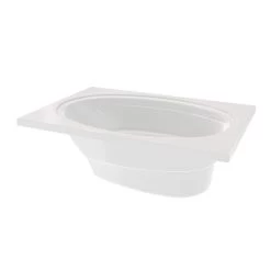 Alydar I 60 Inch Acrylic Drop-in Universal Drain Bathtub - White 6 Alydar I 60 Inch Acrylic Drop-in Universal Drain Bathtub - White -Bathroom Shop alydar i tub shot02 qmngr4k06znhll54