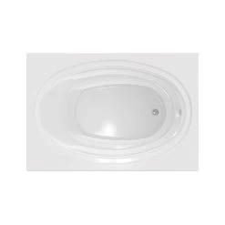 Alydar I 60 Inch Acrylic Drop-in Universal Drain Bathtub - White 7 Alydar I 60 Inch Acrylic Drop-in Universal Drain Bathtub - White -Bathroom Shop alydar i tub shot03 2owh01rp9bdjhaqa