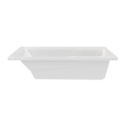 Ascot III 72 Inch Acrylic Drop-in Universal Drain Bathtub - White -Bathroom Shop ascot iii tub shot01 6r3wwnilc0s5dzjz