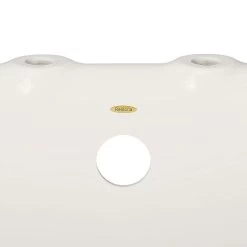 Majesty Acrylic Double Ended Pedestal Tub - Rim Faucet Drillings -Bathroom Shop biscuitoverflow 1