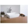 Riviera 19 Inch Over Counter Bathroom Sink - No Faucet Drilling