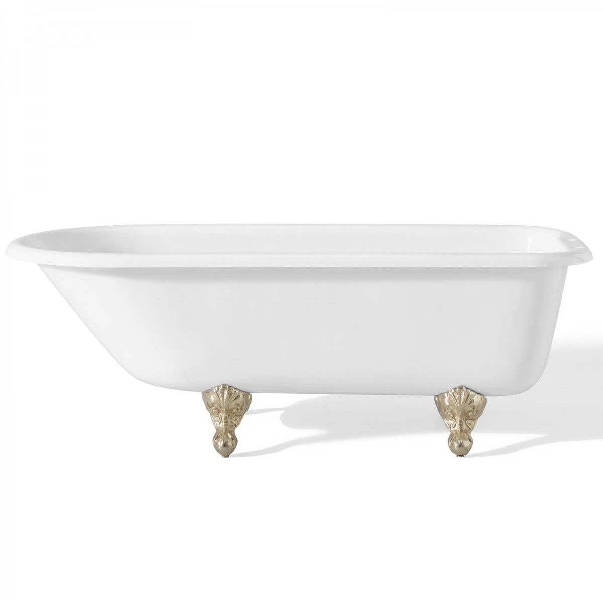 Traditional Cast Iron Clawfoot Tub - Rim Faucet Drillings 4 Traditional Cast Iron Clawfoot Tub - Rim Faucet Drillings - Image 4