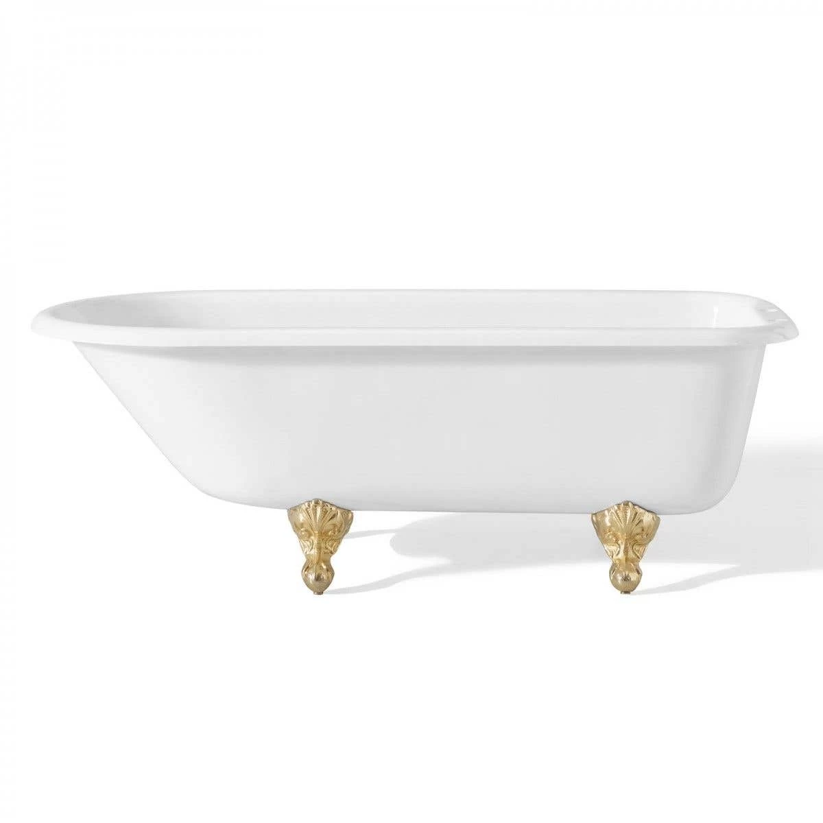 Traditional Cast Iron Clawfoot Tub - Rim Faucet Drillings 5 Traditional Cast Iron Clawfoot Tub - Rim Faucet Drillings - Image 5