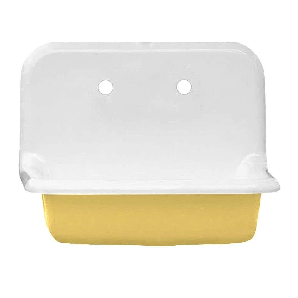 24 Inch Cast Iron High Back Farm Sink 2 24 Inch Cast Iron High Back Farm Sink - Image 2