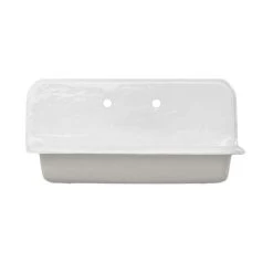 36 Inch Cast Iron High Back Farm Sink -Bathroom Shop castsink36 lg