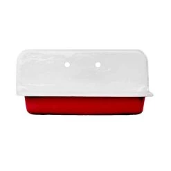 36 Inch Cast Iron High Back Farm Sink -Bathroom Shop castsink36 red 1
