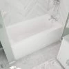 Copper 60 X 30 Inch Acrylic Alcove Bathtub - White