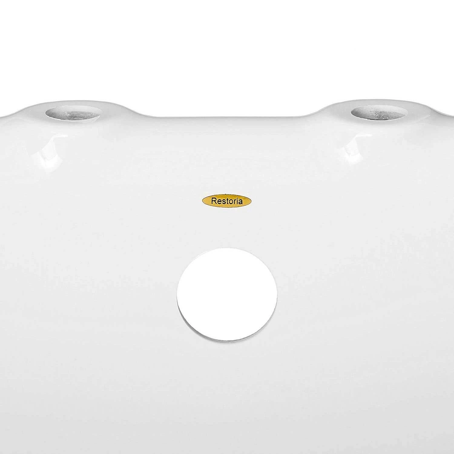 Duchess Acrylic Double Slipper Clawfoot Tub - Rim Faucet Drillings 11 Duchess Acrylic Double Slipper Clawfoot Tub - Rim Faucet Drillings - Image 11