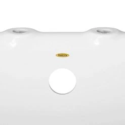 Marquis Acrylic Double Ended Clawfoot Tub - Rim Faucet Drillings -Bathroom Shop drilling restoria 31