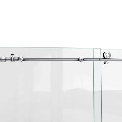 DreamLine Enigma-X 55-59 In. W X 62 In. H Clear Sliding Tub Door -Bathroom Shop enigmax roller c 91y6firqbdvwpfmi