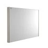 24" Slim Frame Bathroom Vanity Mirror, Wall Mount, Cloud, Serie Barcelona By VALENZUELA