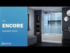 DreamLine Encore 56-60 Inch W X 58 Inch H Semi Frameless Bypass Tub Door -Bathroom Shop hqdefault 5 9