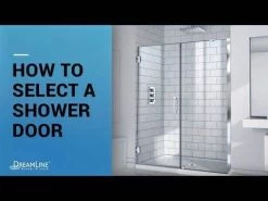 DreamLine Duet Plus 55-59 In. W X 58 In. H Semi-Frameless Bypass Sliding Tub Door -Bathroom Shop hqdefault 64 26