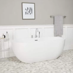 Hudson Acrylic Double Ended Freestanding Tub Package