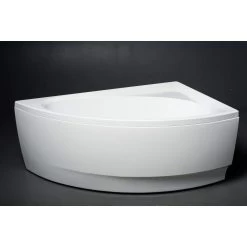 Idea 59 Inch Acrylic Corner Tub - No Faucet Drillings