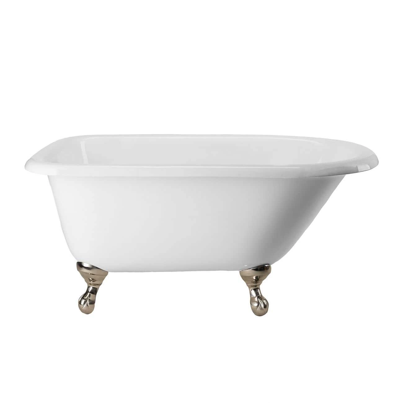Norfolk 48 Inch Cast Iron Classic Clawfoot Tub - No Faucet Drillings 2 Norfolk 48 Inch Cast Iron Classic Clawfoot Tub - No Faucet Drillings - Image 2