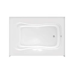 Marratta Acrylic 60 Inch Alcove Bathtub - White -Bathroom Shop marratta tub shot03 bbd1eql4nmu0j952