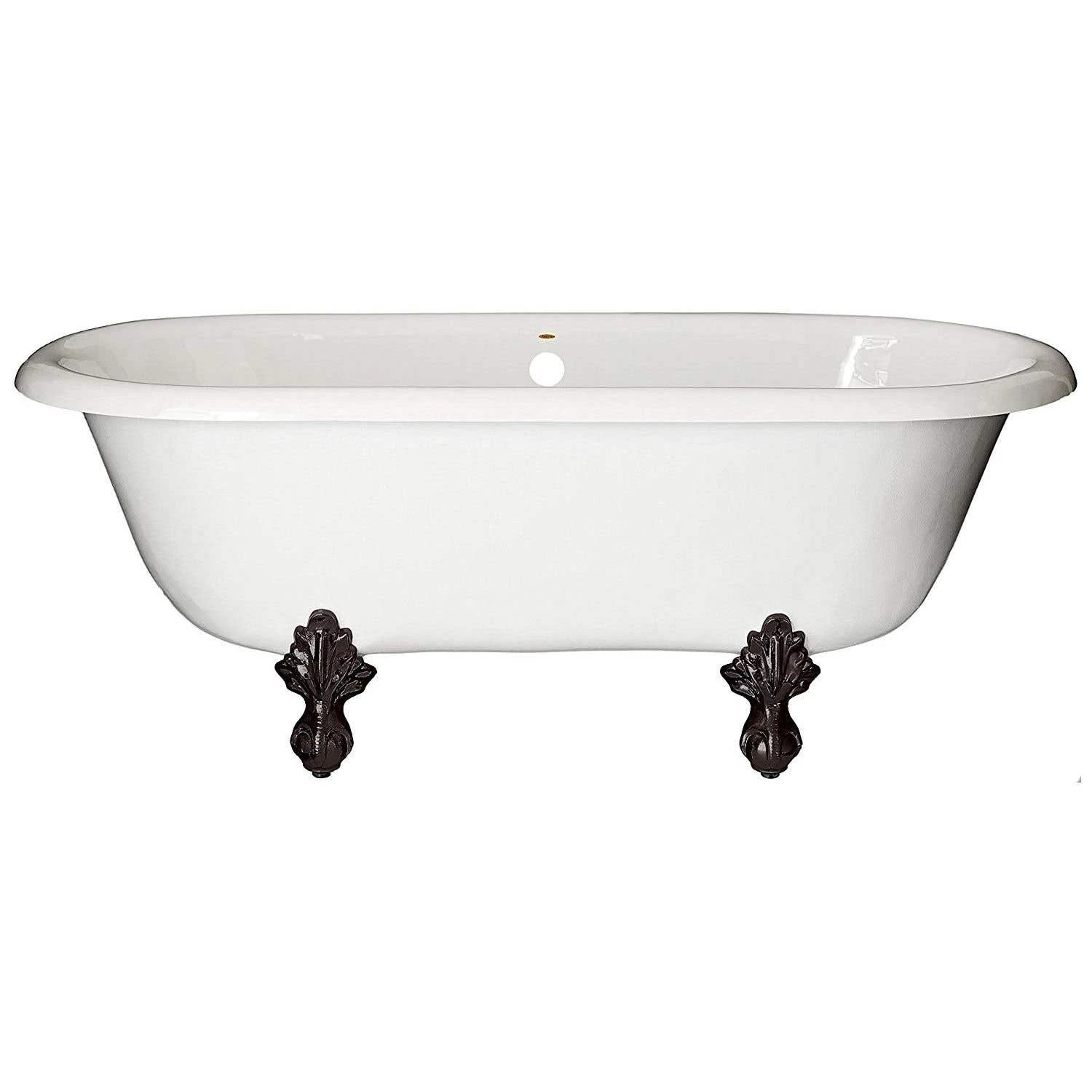 Marquis Acrylic Double Ended Clawfoot Tub - No Faucet Drillings 7 Marquis Acrylic Double Ended Clawfoot Tub - No Faucet Drillings - Image 7