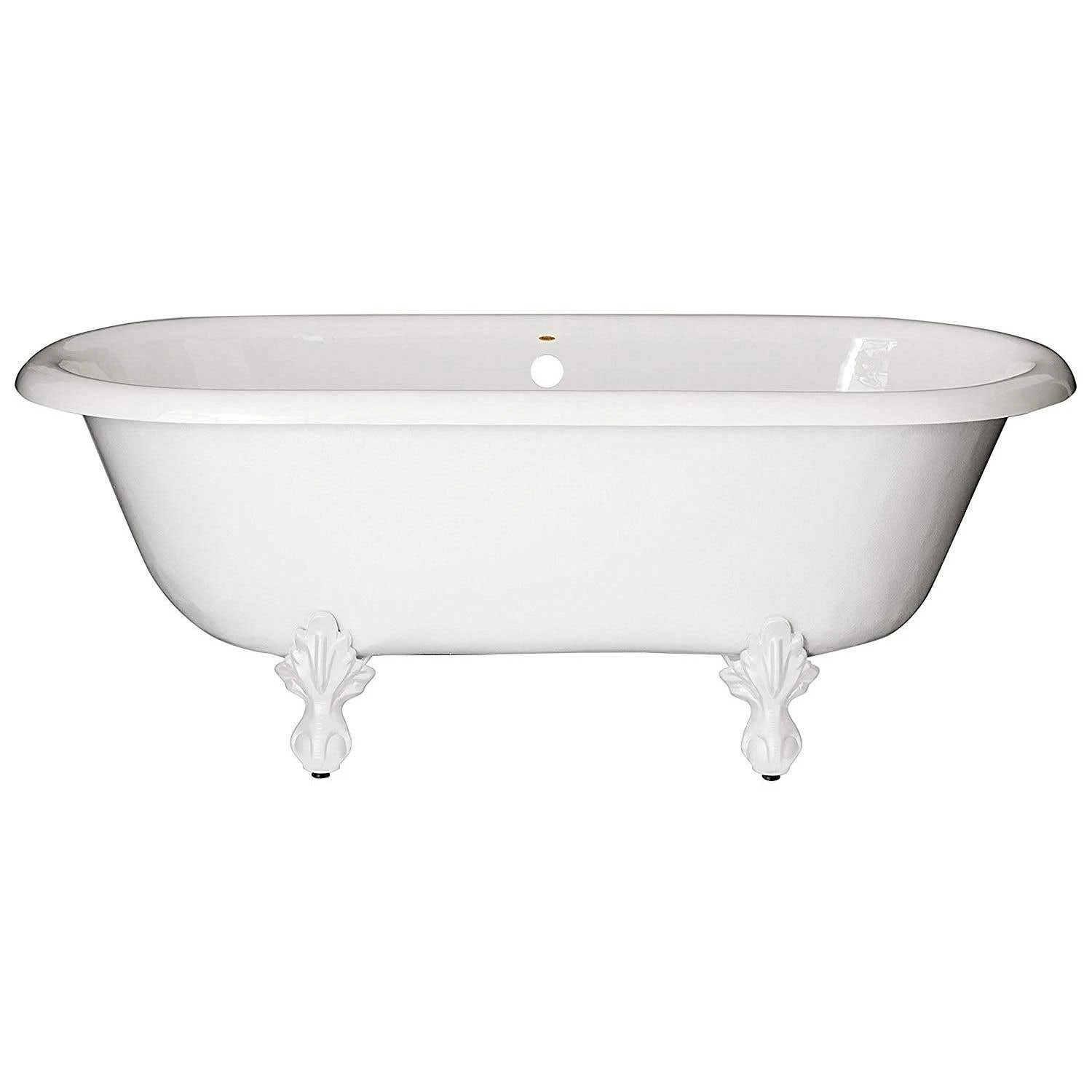 Marquis Acrylic Double Ended Clawfoot Tub - No Faucet Drillings 3 Marquis Acrylic Double Ended Clawfoot Tub - No Faucet Drillings - Image 3