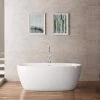 Luna Acrylic Double Ended Freestanding Tub - No Faucet Drillings