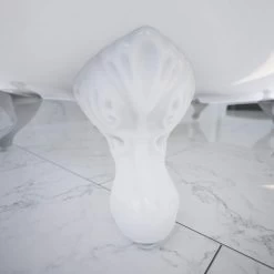 Lennox Acrylic Double Ended Clawfoot Tub - Made In USA 13 Lennox Acrylic Double Ended Clawfoot Tub - Made In USA -Bathroom Shop rm72cf0acwh wh life foot