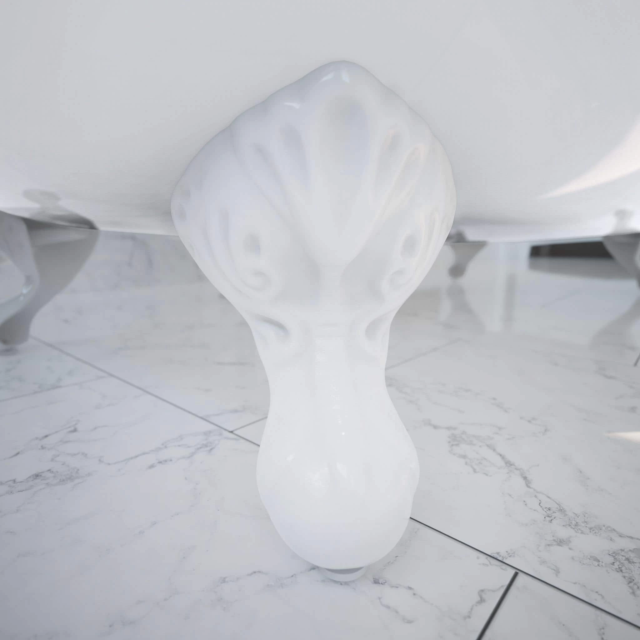 Lennox Acrylic Double Ended Clawfoot Tub - Made In USA 7 Lennox Acrylic Double Ended Clawfoot Tub - Made In USA - Image 7