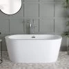 Marion Acrylic Double Ended Freestanding Tub - No Faucet Drillings