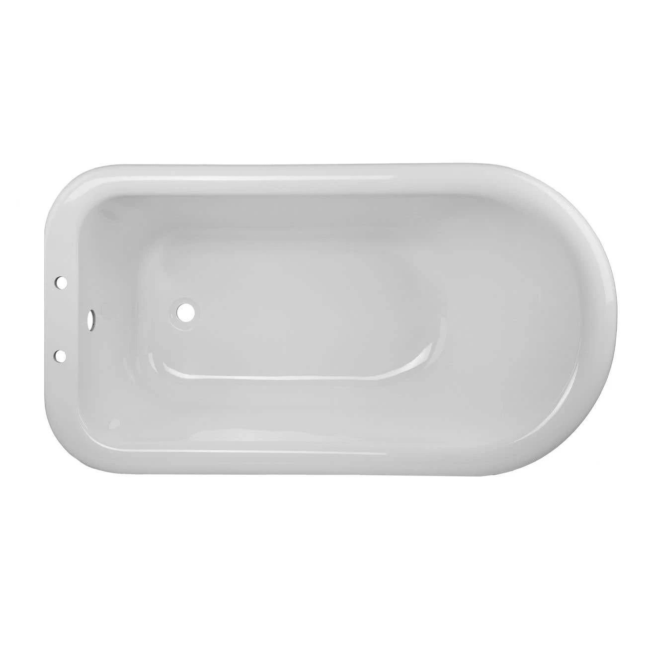 Savanna 60 Inch Acrylic Clawfoot Tub Package - White / Chrome Feet & Fixtures 8 Savanna 60 Inch Acrylic Clawfoot Tub Package - White / Chrome Feet & Fixtures - Image 8