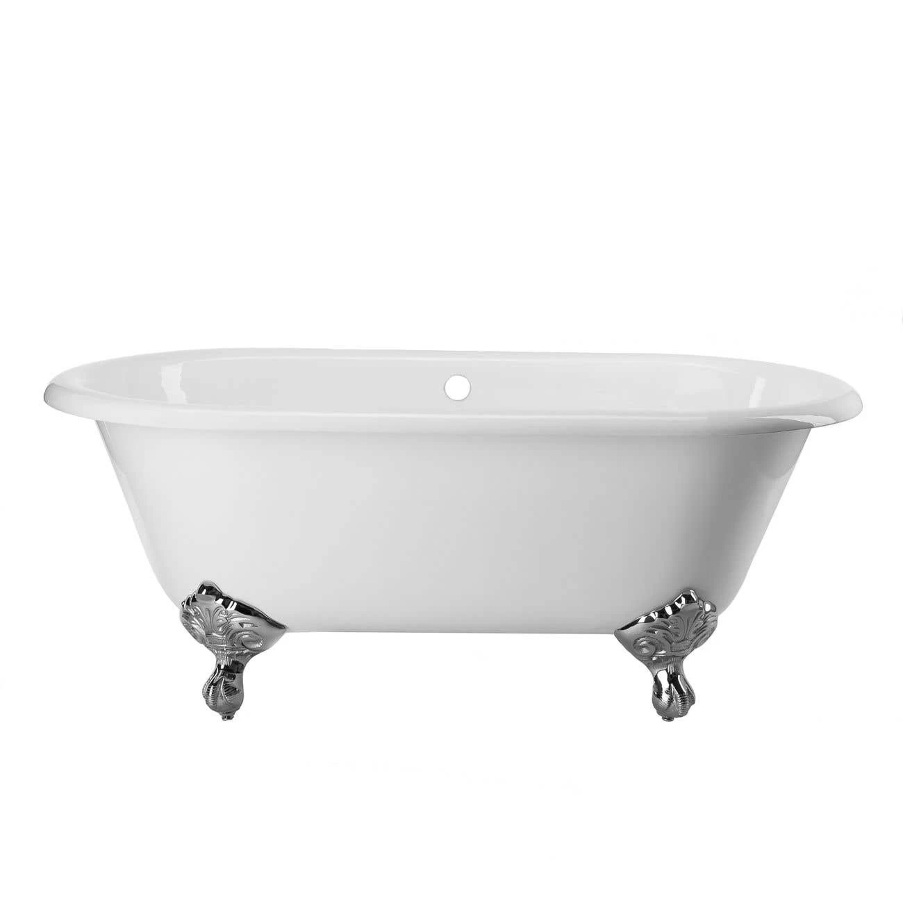 Kensington Cast Iron Double Ended Clawfoot Tub - No Faucet Drillings 3 Kensington Cast Iron Double Ended Clawfoot Tub - No Faucet Drillings - Image 3