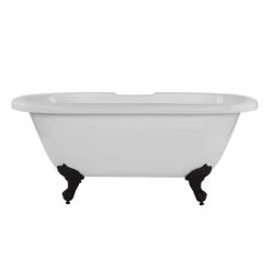 Windsor Acrylic Double Ended Clawfoot Tub - Rim Faucet Drillings - Ball & Claw Feet 15 Windsor Acrylic Double Ended Clawfoot Tub - Rim Faucet Drillings - Ball & Claw Feet -Bathroom Shop rma60de7wdib 2 4