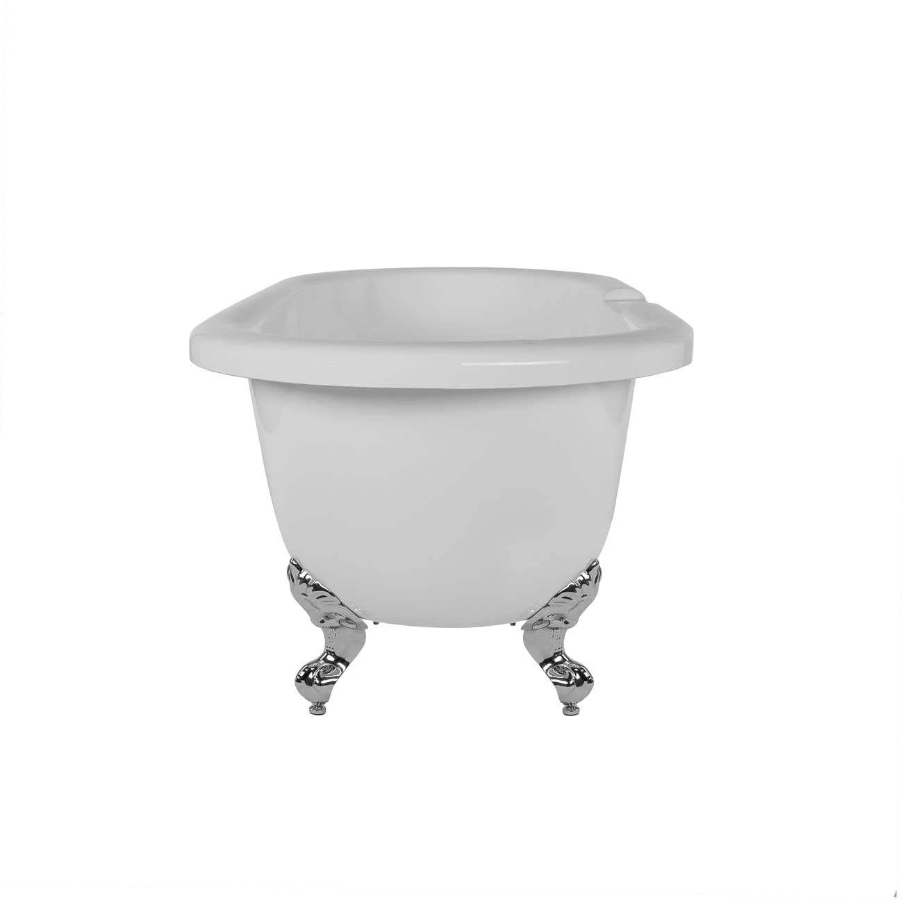Windsor Acrylic Double Ended Clawfoot Tub Package - Rim Faucet Drillings 4 Windsor Acrylic Double Ended Clawfoot Tub Package - Rim Faucet Drillings - Image 4