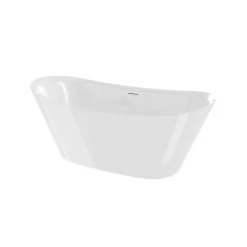 Hollis 67 Inch Freestanding Double Slipper Tub -Bathroom Shop rma98 tub shot02 bb 1cfg1xaprb6bqfhg