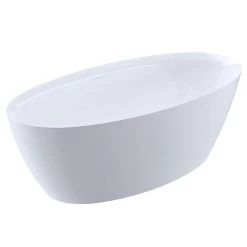 Teslin Freestanding Double End Tub 7 Teslin Freestanding Double End Tub -Bathroom Shop rma99 s side